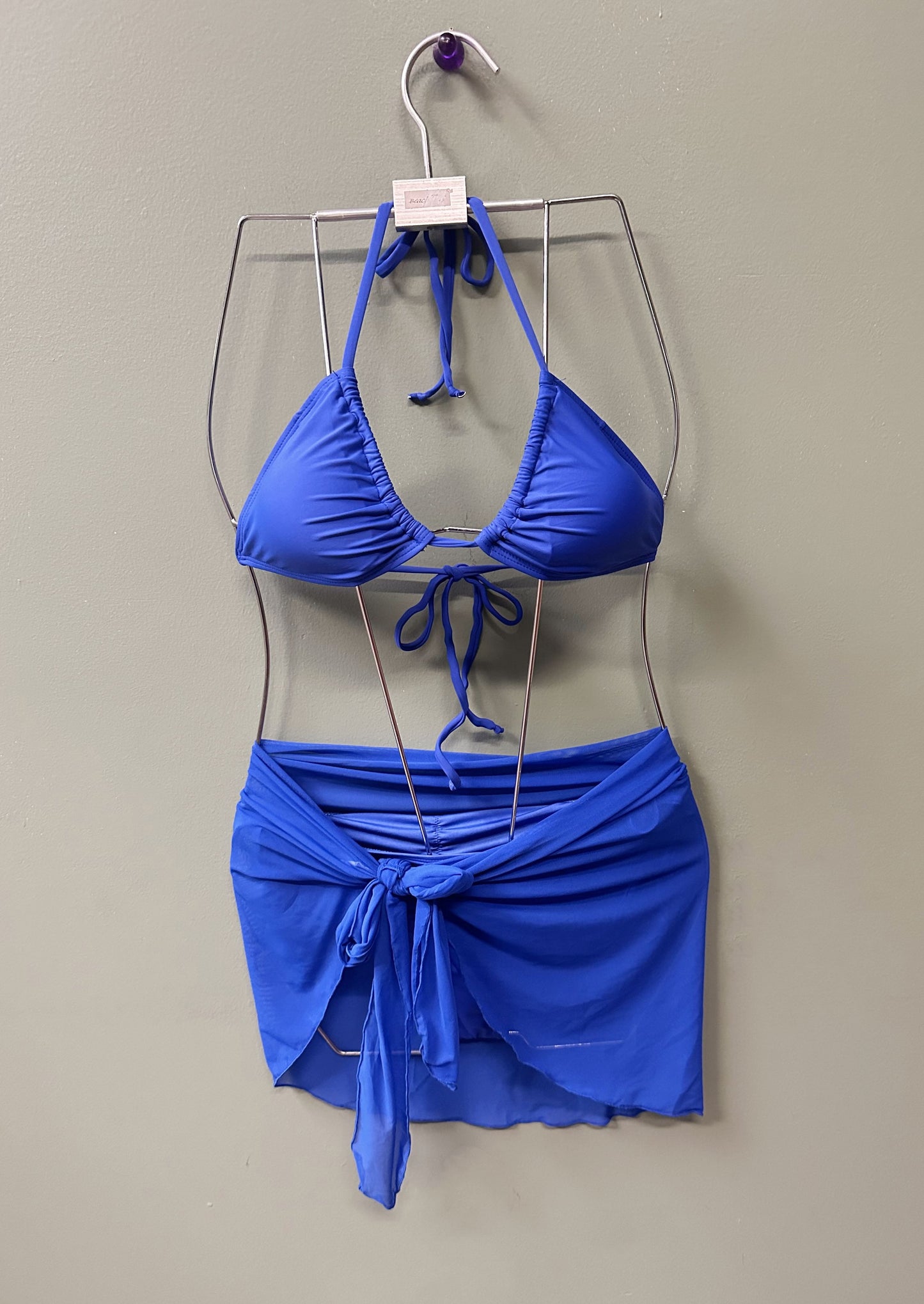 Blue sarong