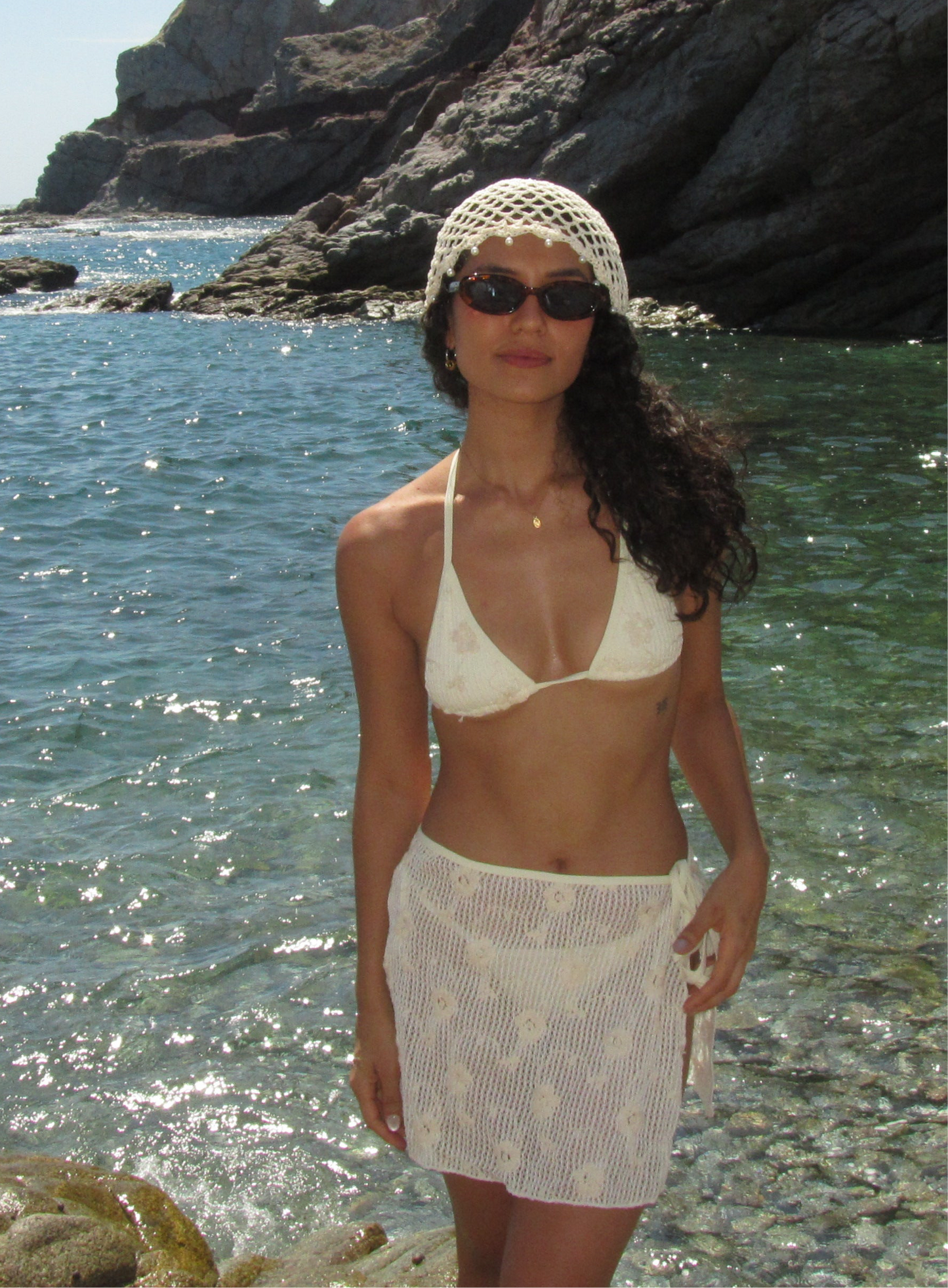 Sundara white daisy set