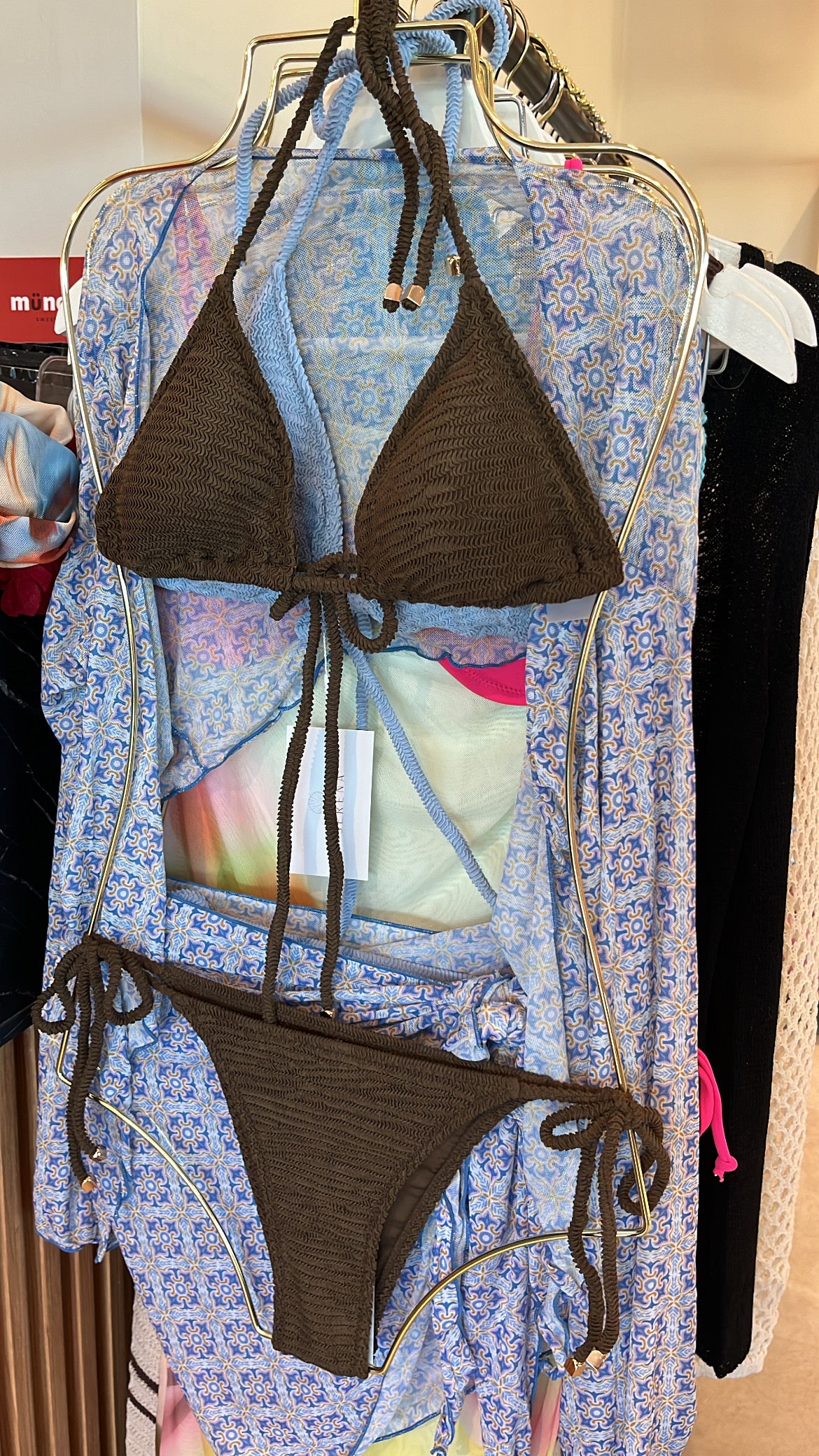 Endless summer brown bikini & sarong