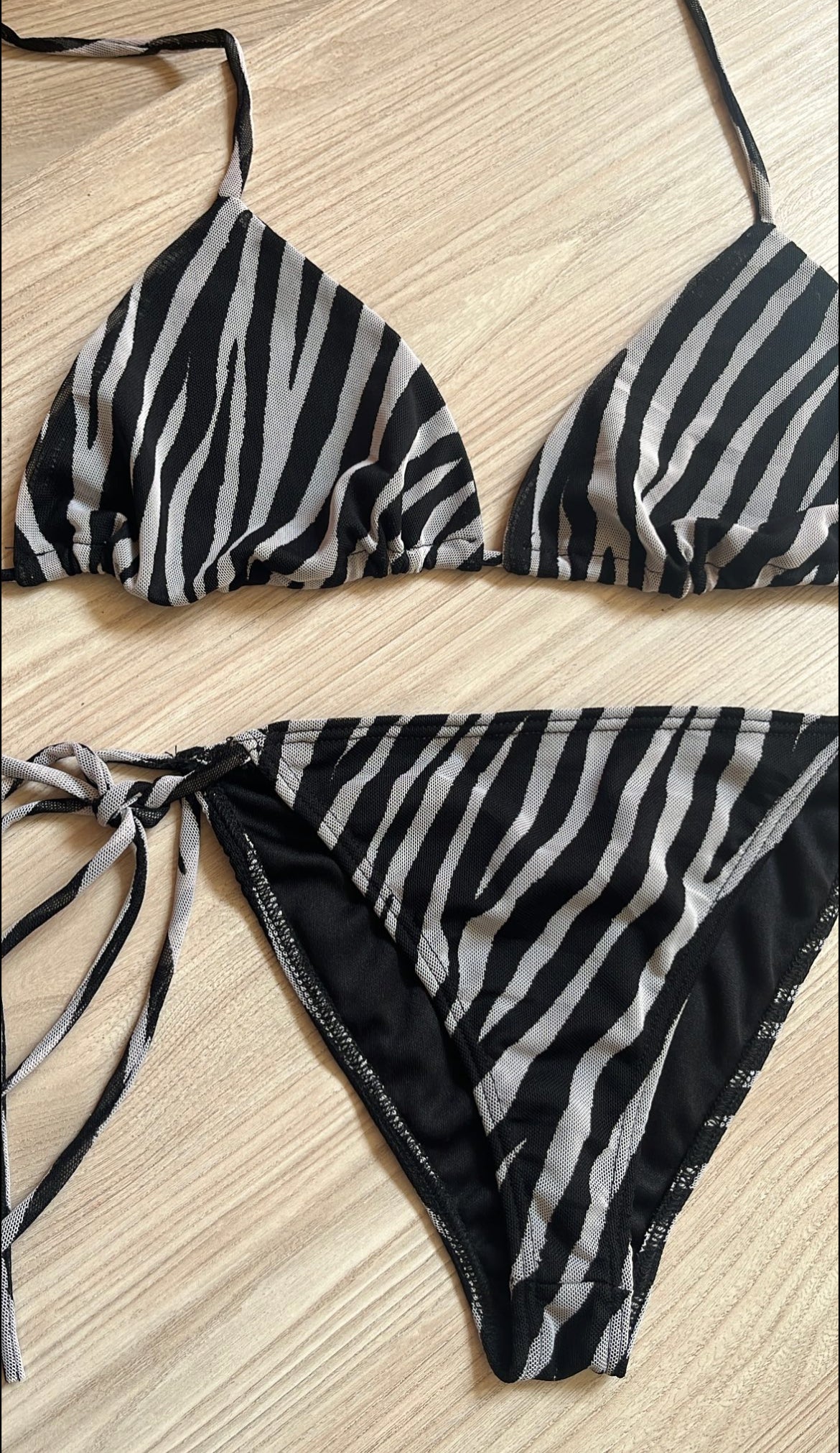 Zebra Skirt Set