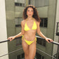 Bright yellow