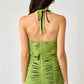 Halter cover up dress