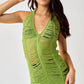 Halter cover up dress