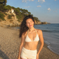 Terry set bikini & shorts