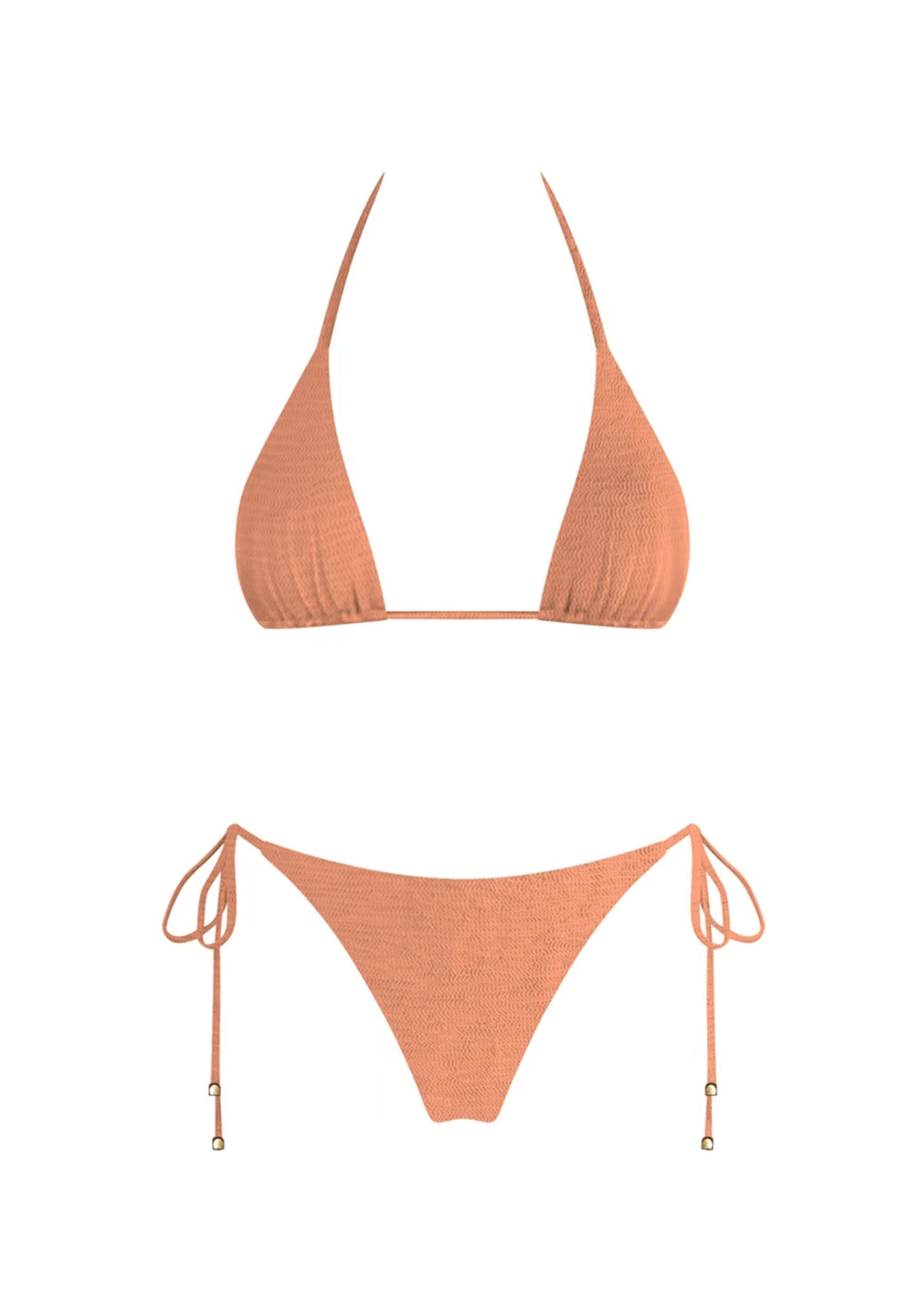 Endless summer coral bikini & sarong