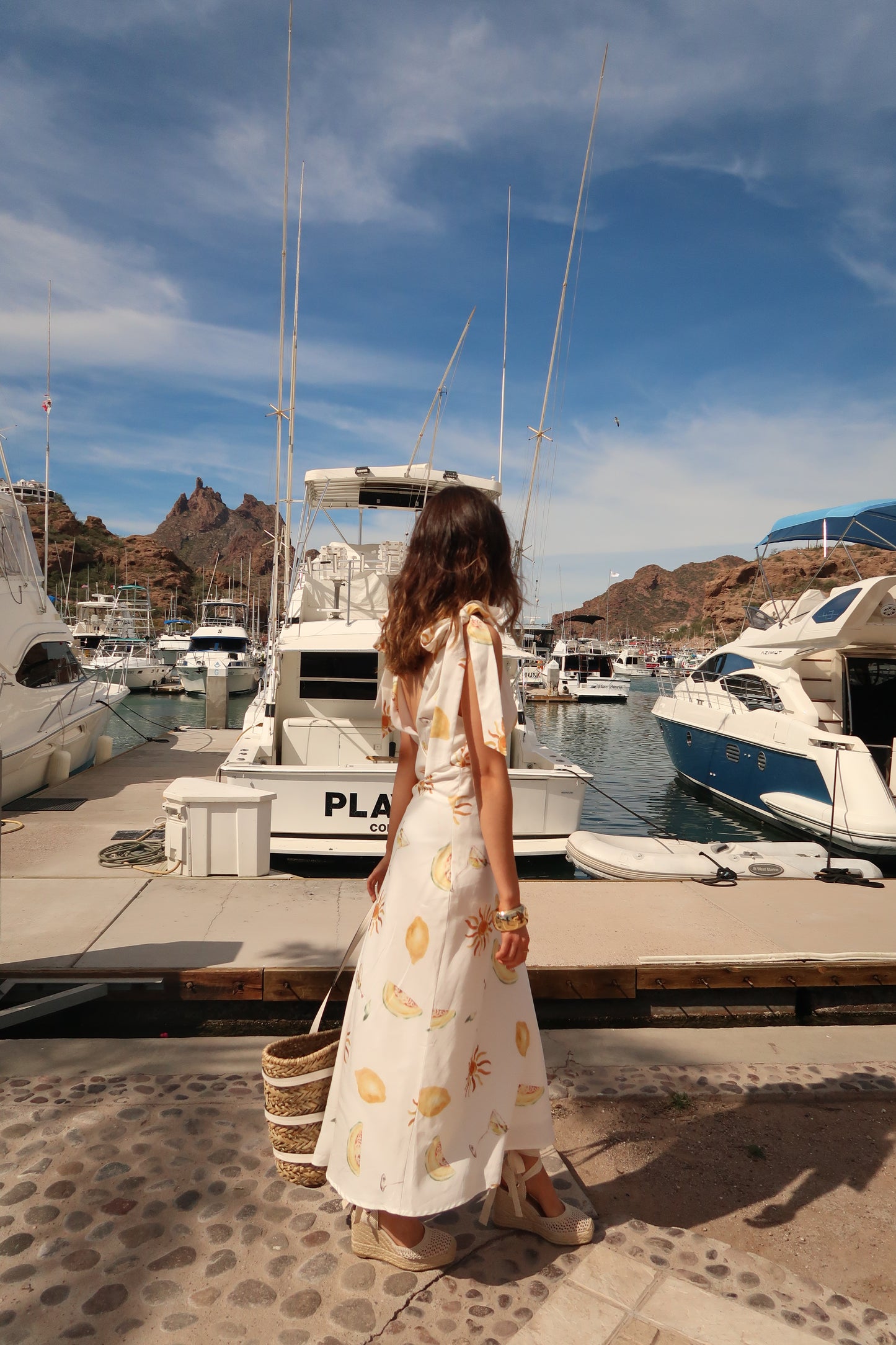 Sunshine & drinks dress