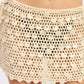 Shell & crochet skirt - pre orden
