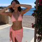 Endless summer coral bikini & sarong