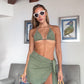 Endless summer green bikini & sarong
