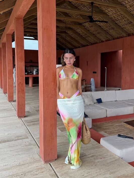 Spring cover up skirt