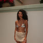 Shell & crochet skirt - pre orden