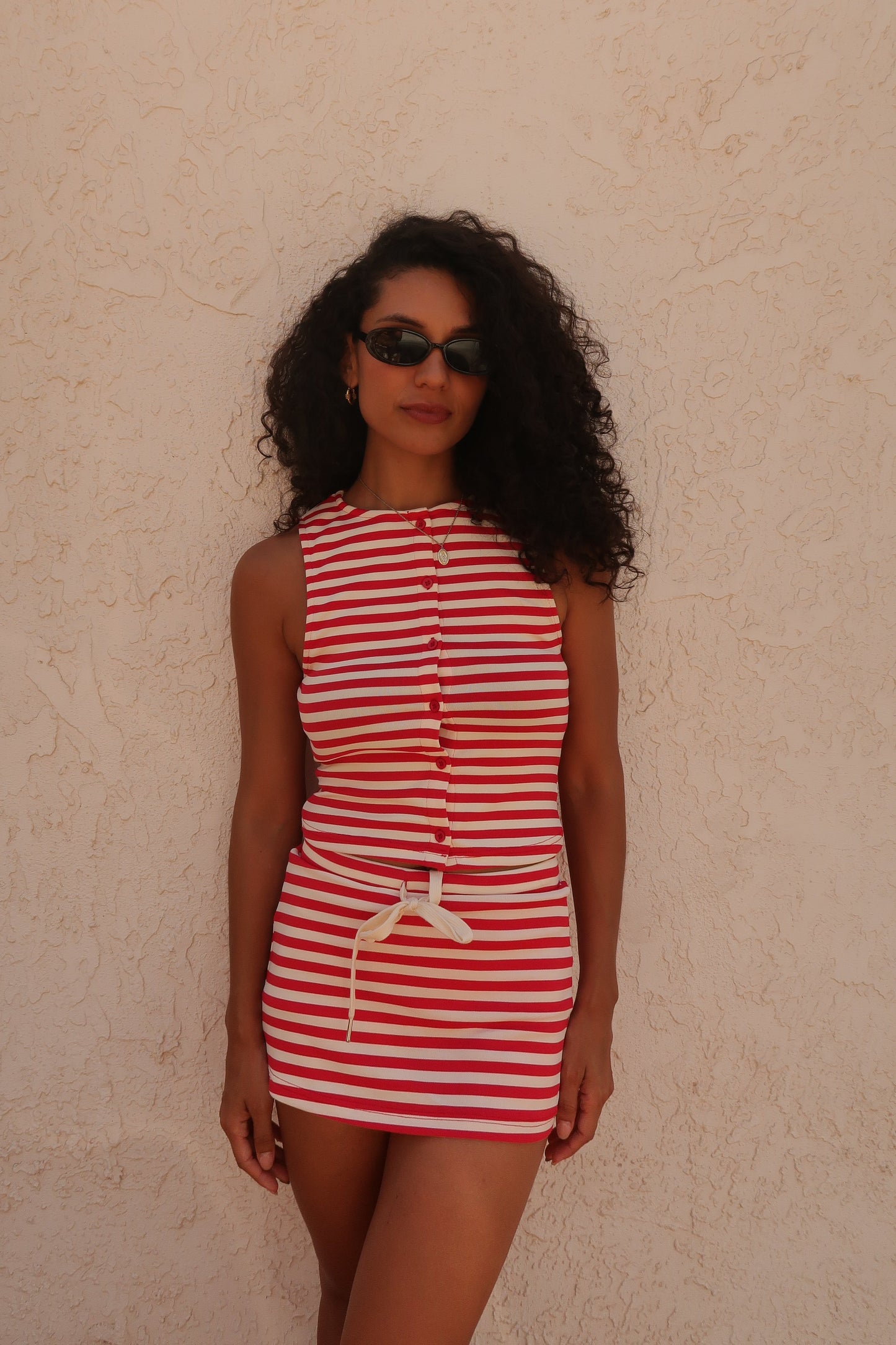 Riviera set top & skirt