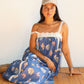 Blue Seashell print dress