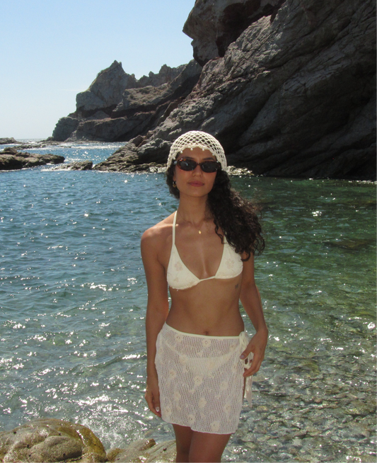 Sundara white daisy set
