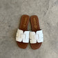 Sandalias Blanco