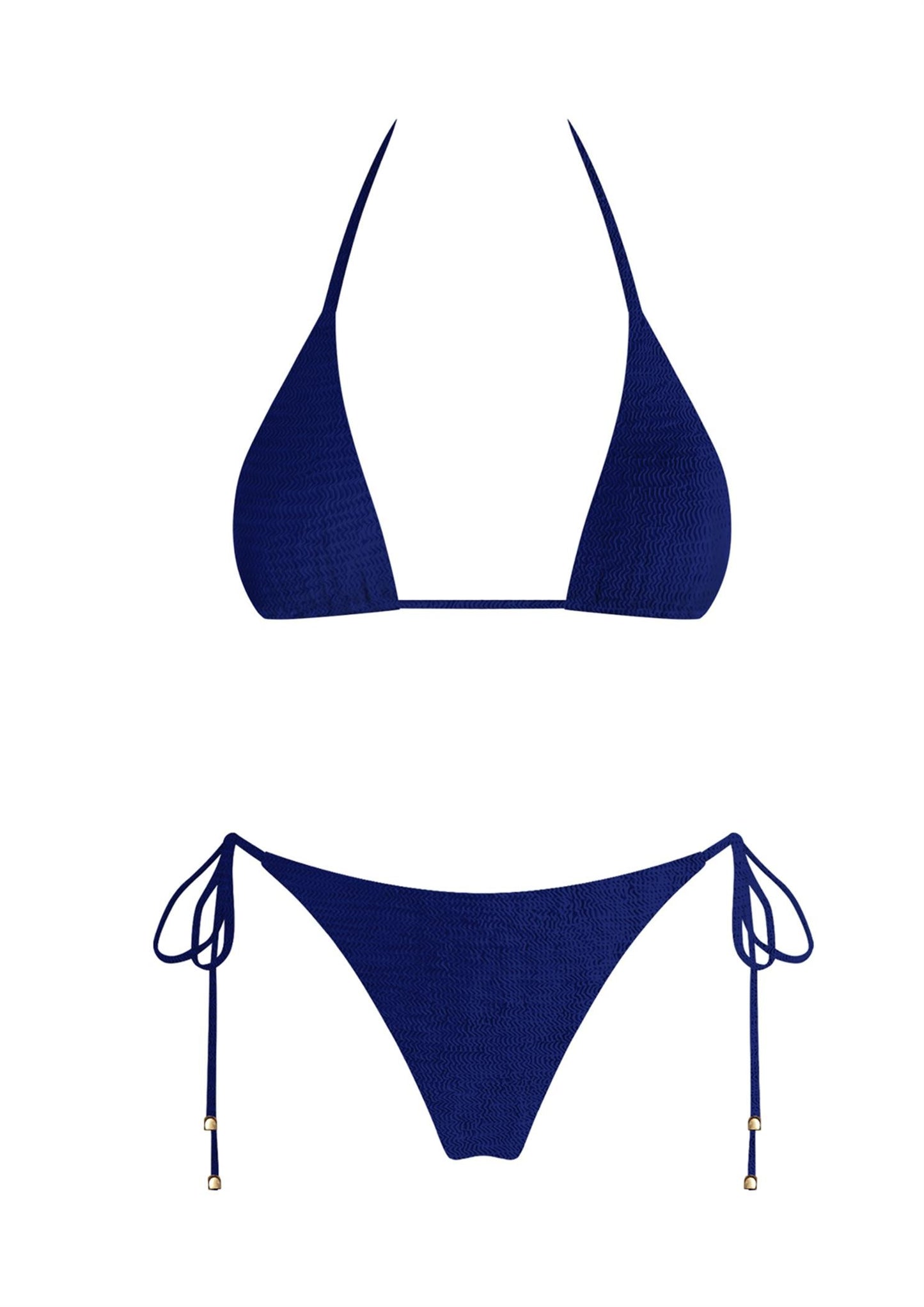Endless summer deep blue bikini & sarong